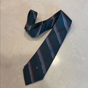 Vintage Christian Dior Classic Striped Men's Tie